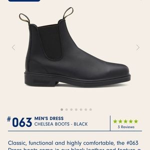 Black Blundstone Boots